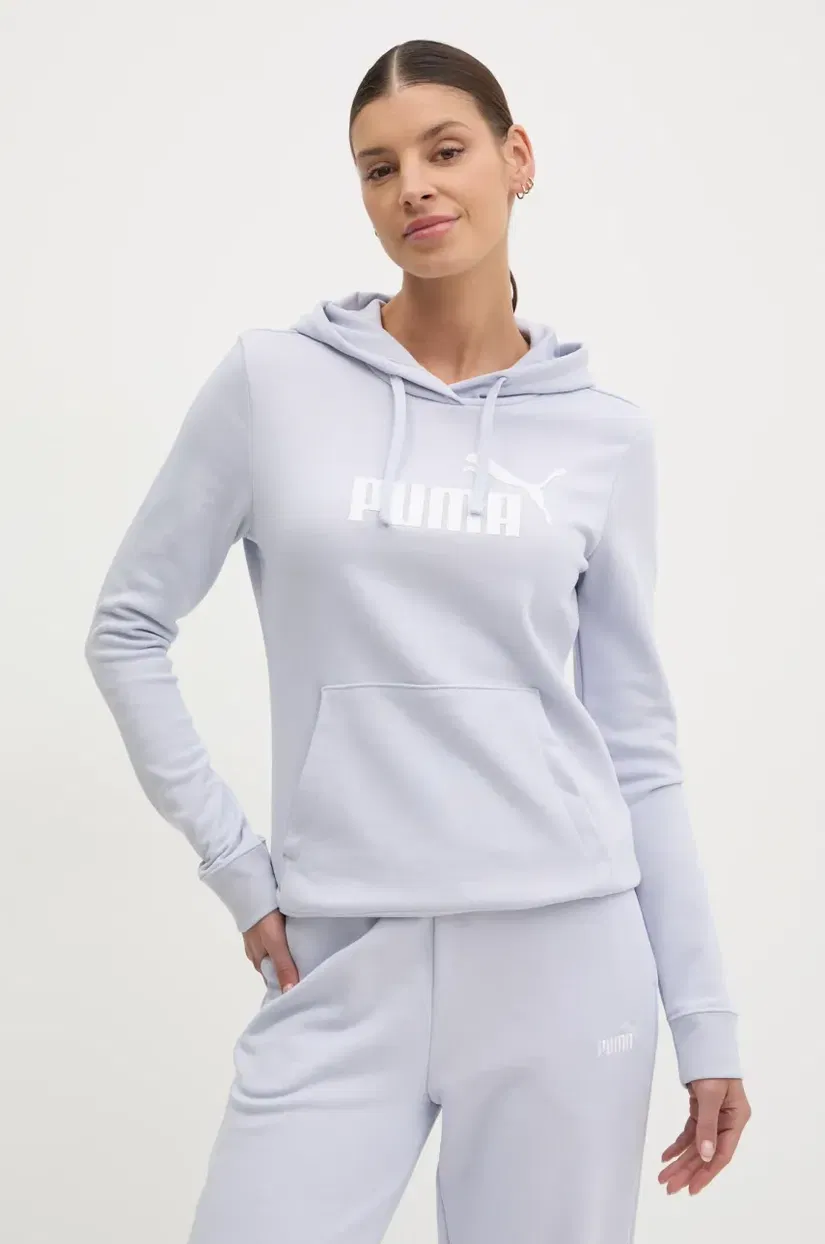 Puma bluza femei, cu glugă, cu imprimeu, 682391