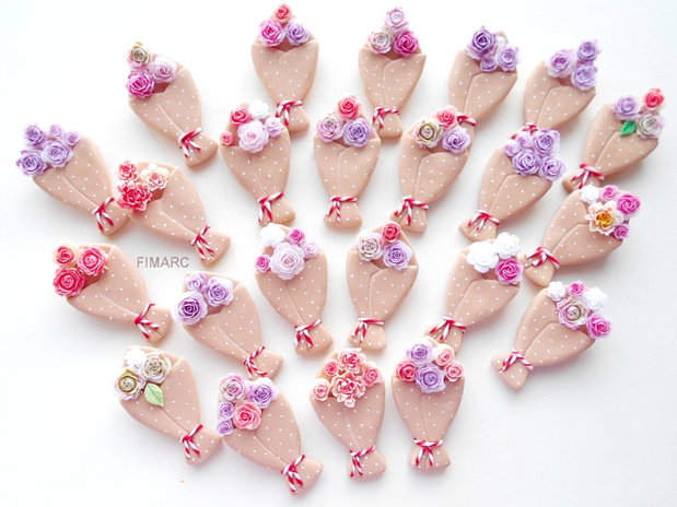 ''Buchete de flori''-martisoare brose