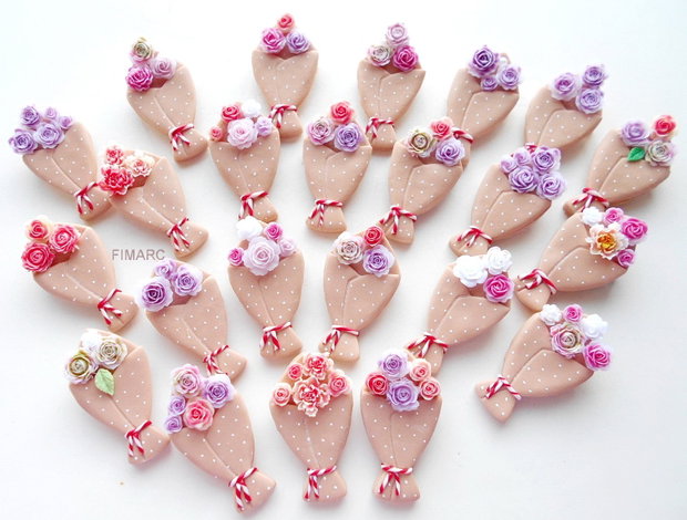 ''Buchete de flori''-martisoare brose