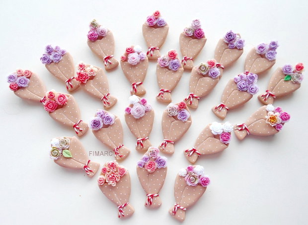 ''Buchete de flori''-martisoare brose