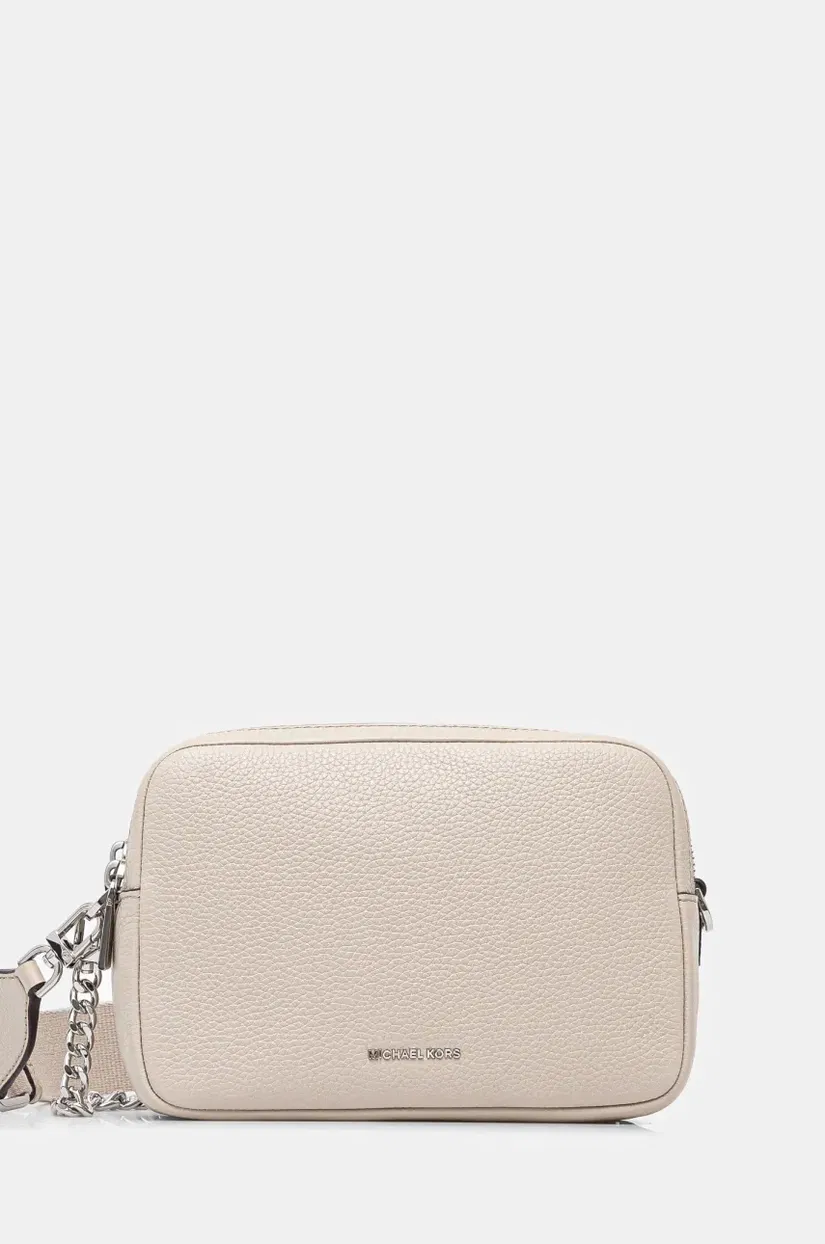 MICHAEL Michael Kors poseta de piele culoarea bej, 32S5SYTC5L