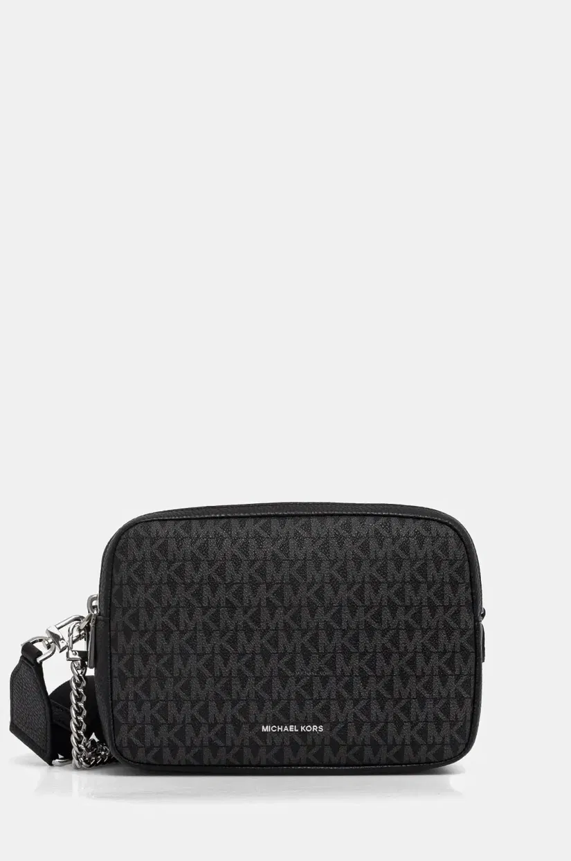 MICHAEL Michael Kors poseta de piele culoarea negru, 32S5SYTC5V