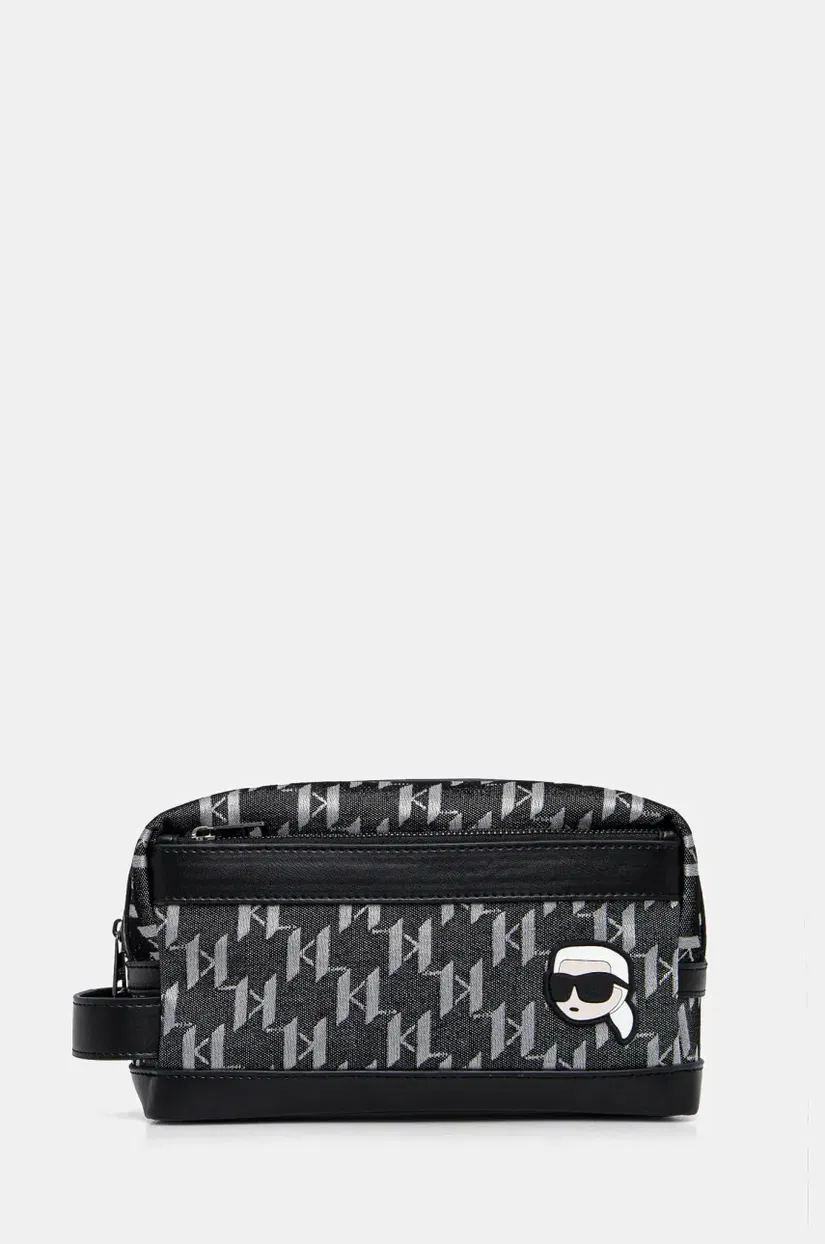 Karl Lagerfeld portfard culoarea negru, 551189.805923