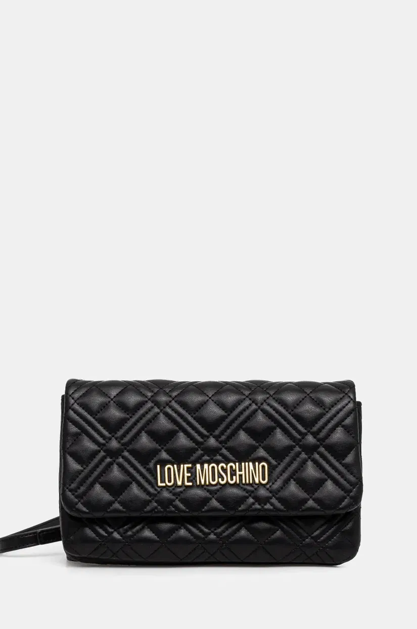 Love Moschino poseta culoarea negru, JC4097PP1