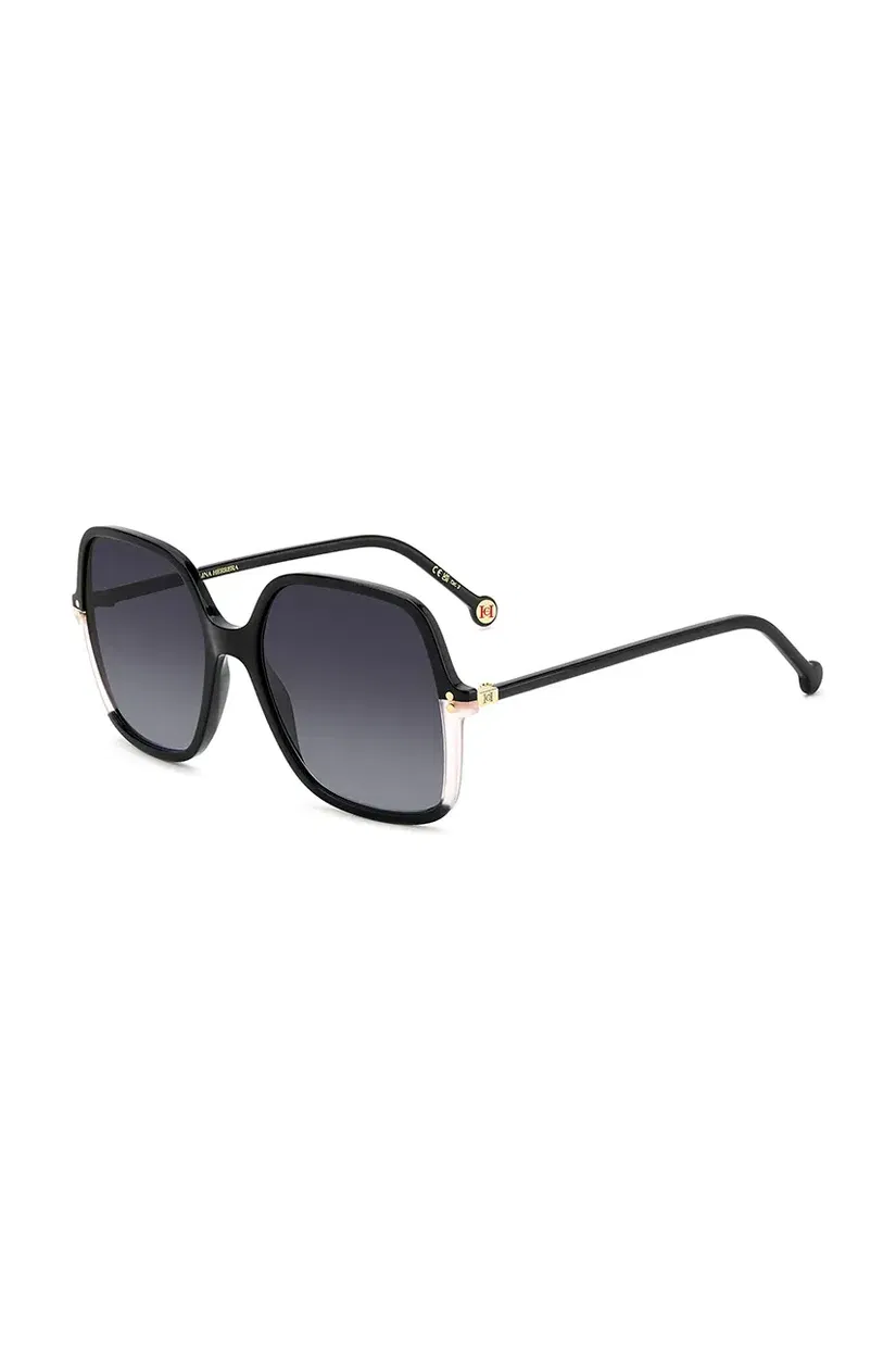 Carolina Herrera ochelari de soare femei, culoarea negru