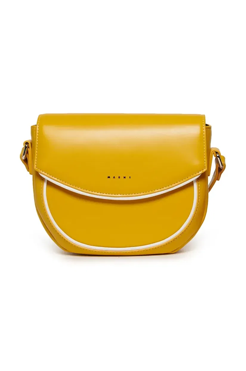 Marni geantă fete MW94F SMILE BAG BAGS culoarea galben, M01476