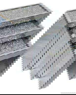 Set trei masute oglinda