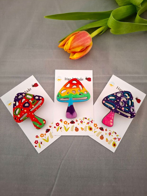 Ciupercute hipster brosa martisor