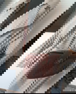 Geanta din piele naturala