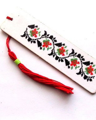 semn de carte cu motiv traditional 48007
