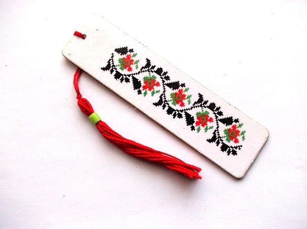 semn de carte cu motiv traditional 48007