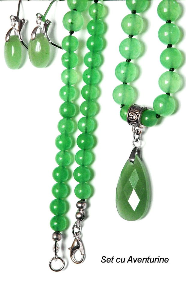 Set cu Aventurine (100)