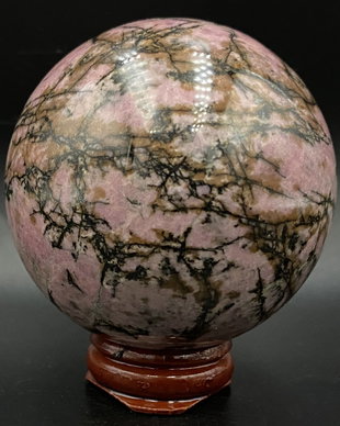 Rodonit - Sfera piatra semipretioasa