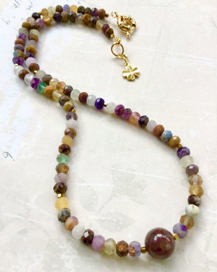 Colier CHOKER mix pietre