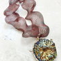 Colier Pandantiv agata druzy