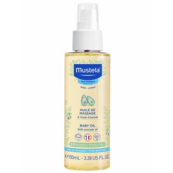 Ulei pentru masaj Mustela, 100 ml