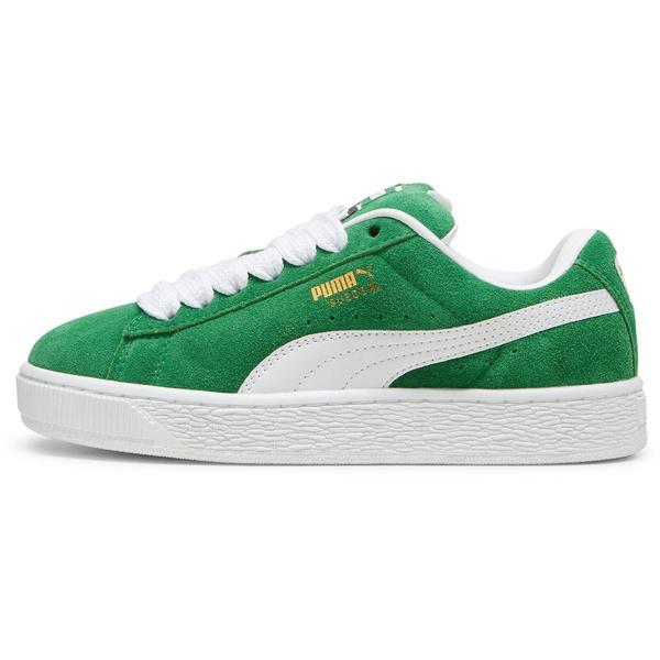 Pantofi sport copii Puma Junior Suede Xl 39657712, 37, Verde