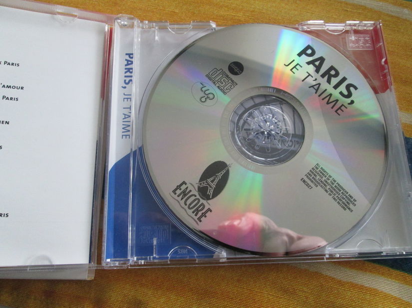 CD Paris Je t,aime