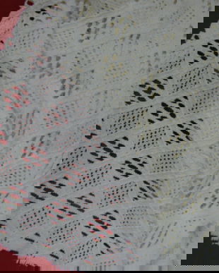 Cuvertura pat dantela