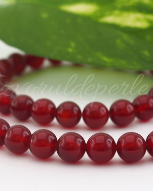 Carnelian 8mm, cod P02 (1sir)