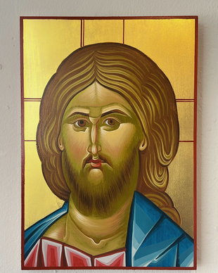 Icoana Pictata pe Lemn Iisus Hristos