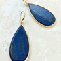 Cercei vintage lapis lazuli