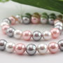 Perle seashell 8mm, cod P20 (1sirag)