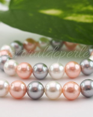 Perle seashell 8mm, cod P04 (1sirag)