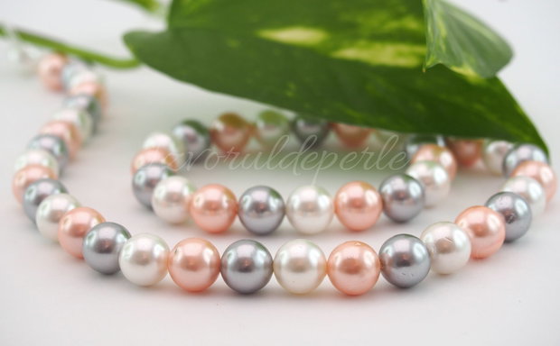 Perle seashell 8mm, cod P04 (1sirag)