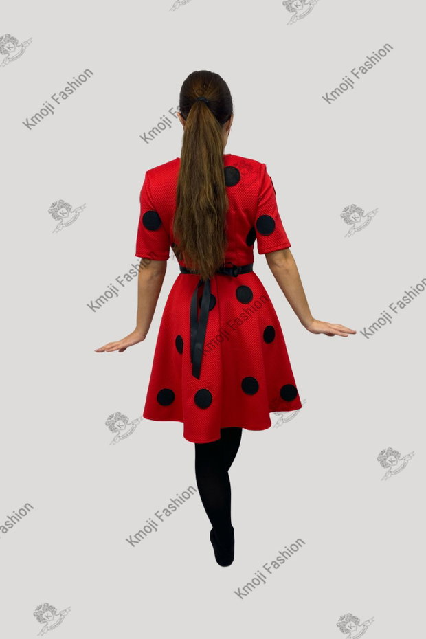 Rochie Buburuză - Miraculous Ladybug Adult