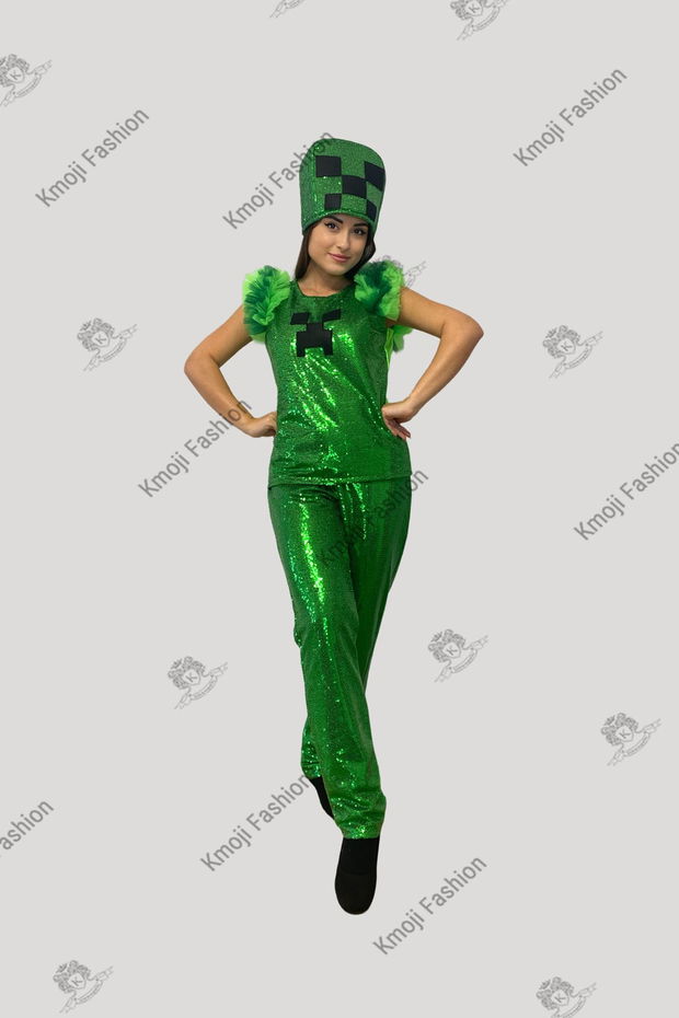 Costum Minecraft Girl Lux Model 2 Adult
