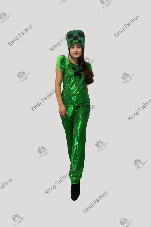 Costum Minecraft Girl Lux Model 2 Adult