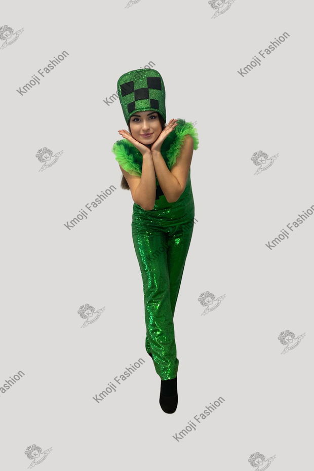 Costum Minecraft Girl Lux Model 2 Adult