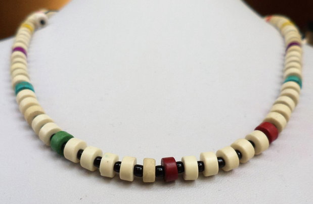 Colier Tribal/colier unisex/colier shamballa/colier la baza gatului /chocker/colier barbati/colier barbatesc/