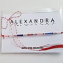 Bratara mesaj cod Morse ALEXANDRA