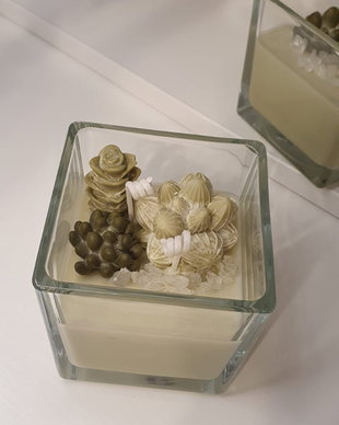 Lumânări parfumate - recipient sticla