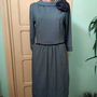 Rochie noua,din jerse plin, pepit