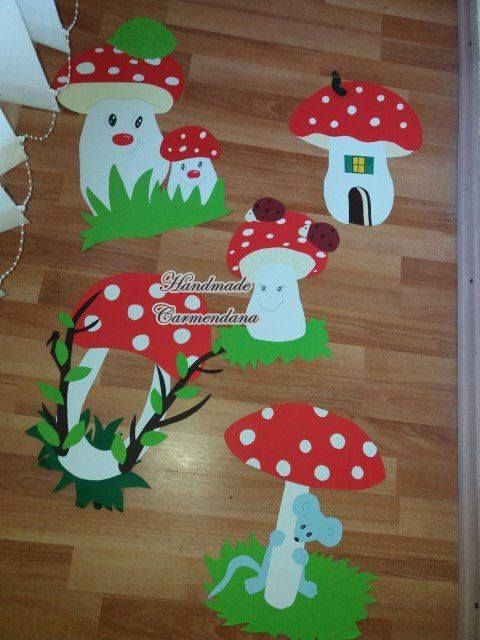Decoratiuni ciupercute