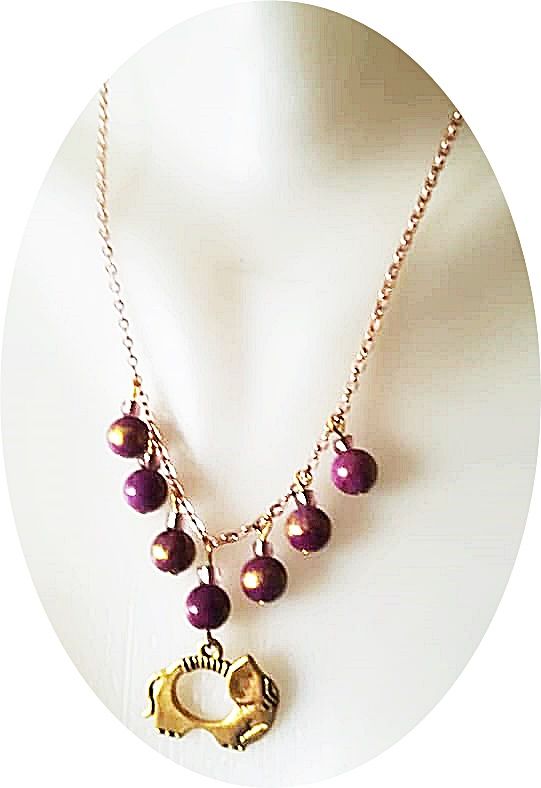 set oriental cu jad violet
