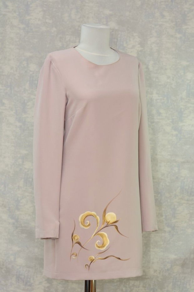 Rochie pictata manual