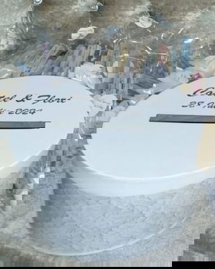 Cutie de dar nunta dantela