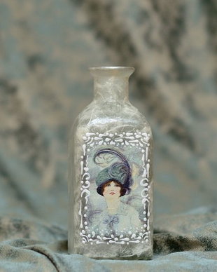 Vază flori: Vintage Lady