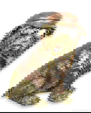 Buldog englez-statueta din rasini