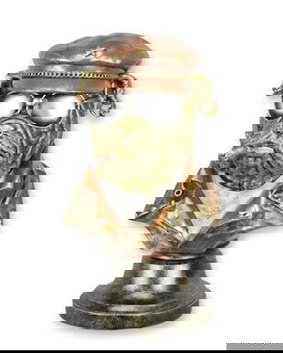 Buldog englez-statueta din rasini