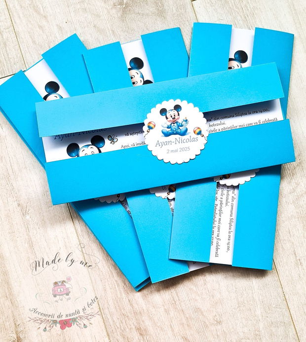 Invitatie botez mickey