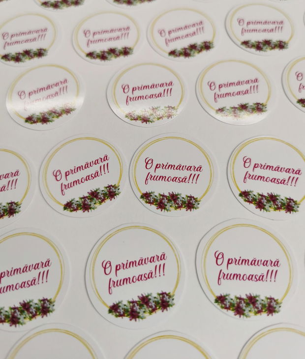 Etichete autoadezive personalizate nunta, botez