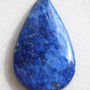 Lapis lazuli cabochon aprox 43.5x23x5 mm
