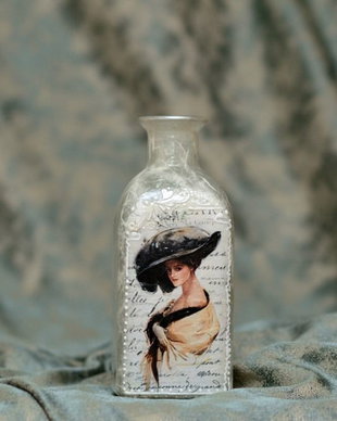 Vază flori: Vintage Lady