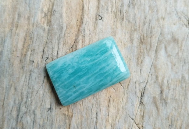 Cabochon amazonit, 28x19 mm