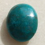 Turcoaz NATURAL din IRAN cabochon (lucrat manual) aprox 20.5x16x7.8 mm